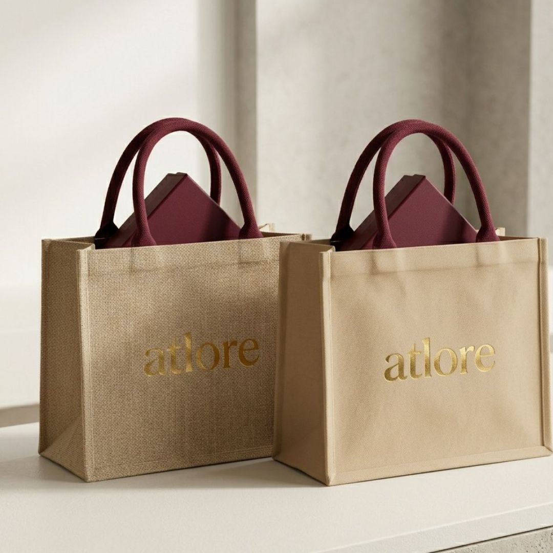 Jute and cotton bags