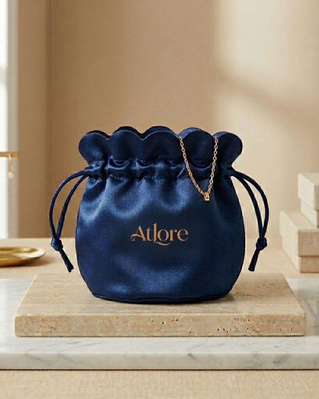 satin pouches
