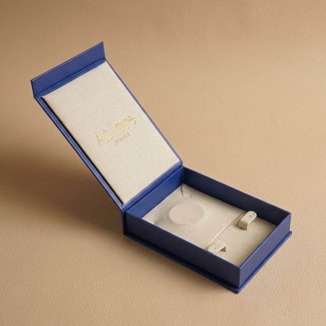 paper magnet box . Luxury packaging for jewelry Atlore