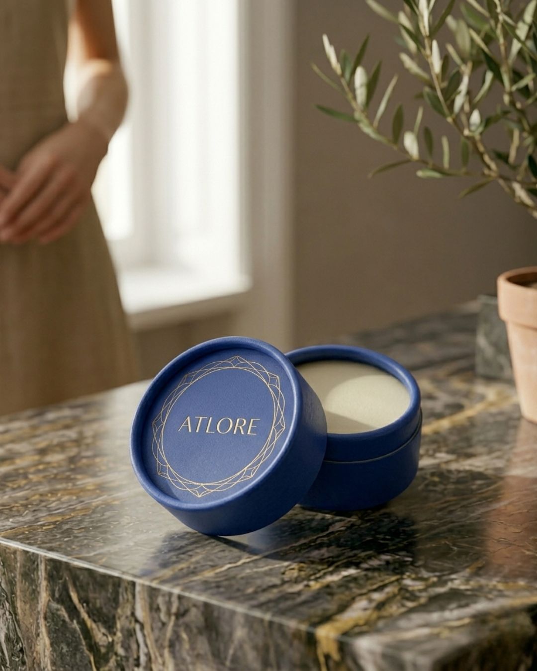 Atlore round box for jewelry