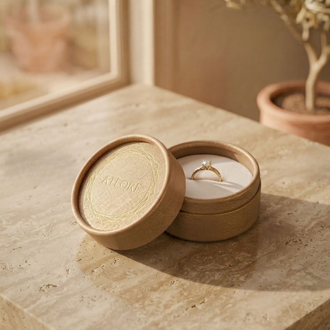 Atlore Jewelry round box for ring