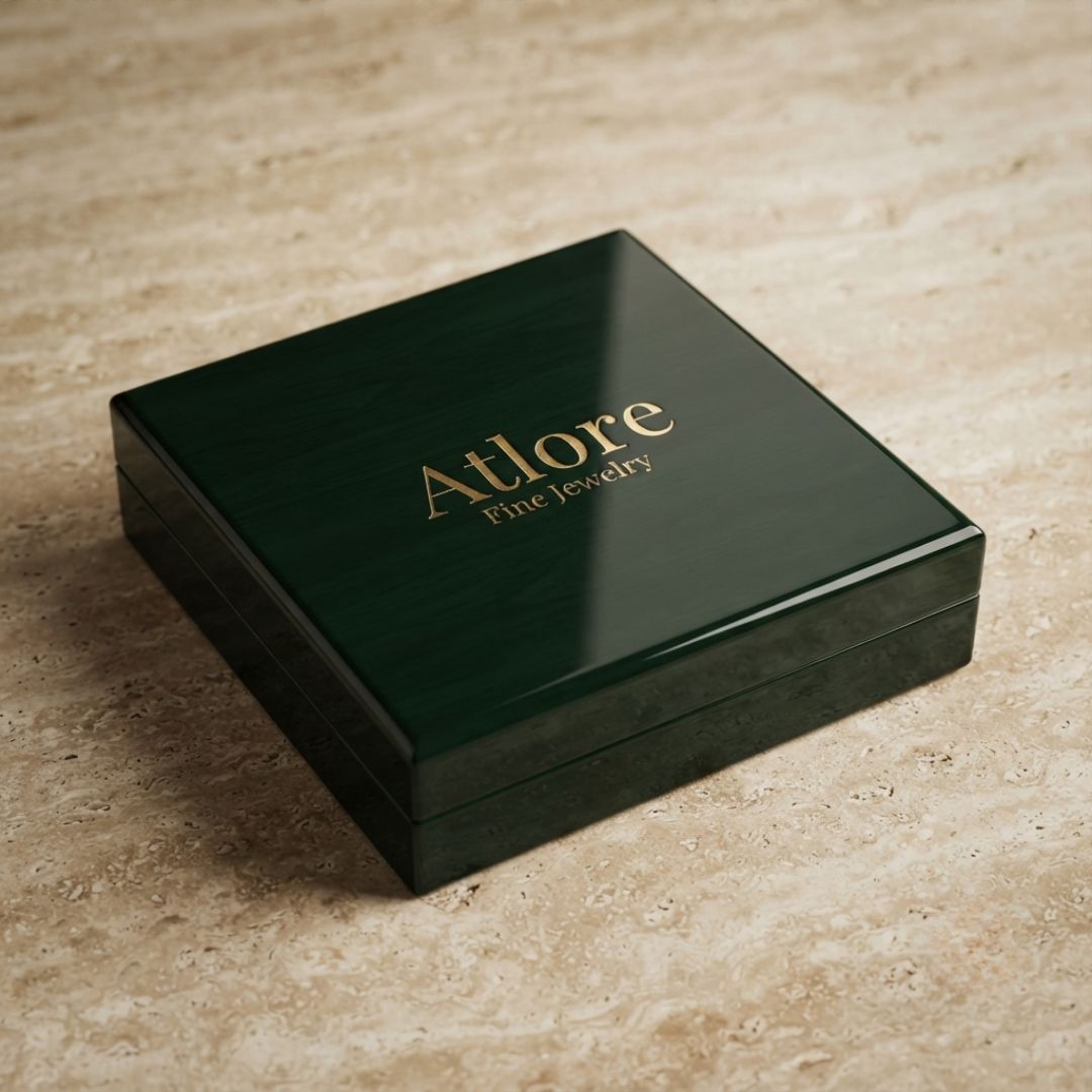 Wooden jewelry box for premium jewelry