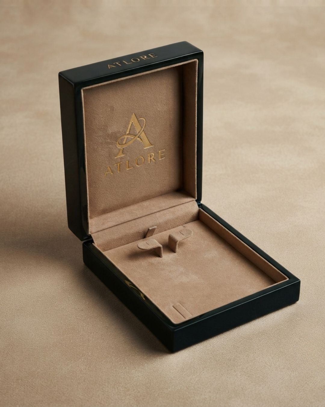 wooden earring boxes lacquer finish